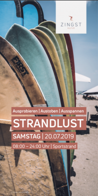 Blogeintrag: StrandLust Zingst Blogeintrag zu StrandLust Zingst