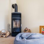 Kamin und davor entspannen